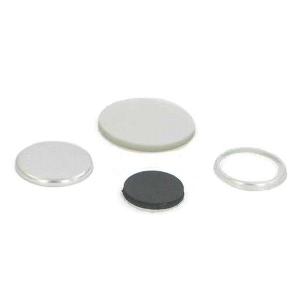 1-1/4" Round Collet Magnet Button Complete Set